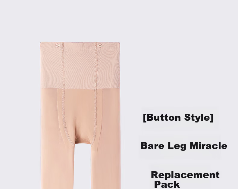 Moxun [Refill Pack] Bare Leg Sensation Magic Tights Regular and Button Style Outer Replacement Stockings Special Link 10