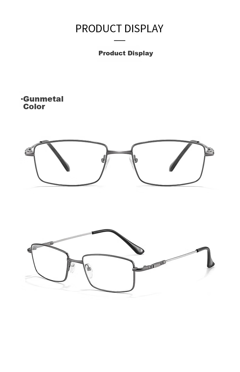 GOGOSOON 2025 New Business Men's Reading Glasses Memory Titanium Alloy Genuine Ultra-Light Frame 11