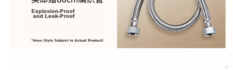 ILeddog [Germany] Kitchen Faucet Single Cold Sink Basin Swivel Splash-Proof Tap CFLT-GY2D 13