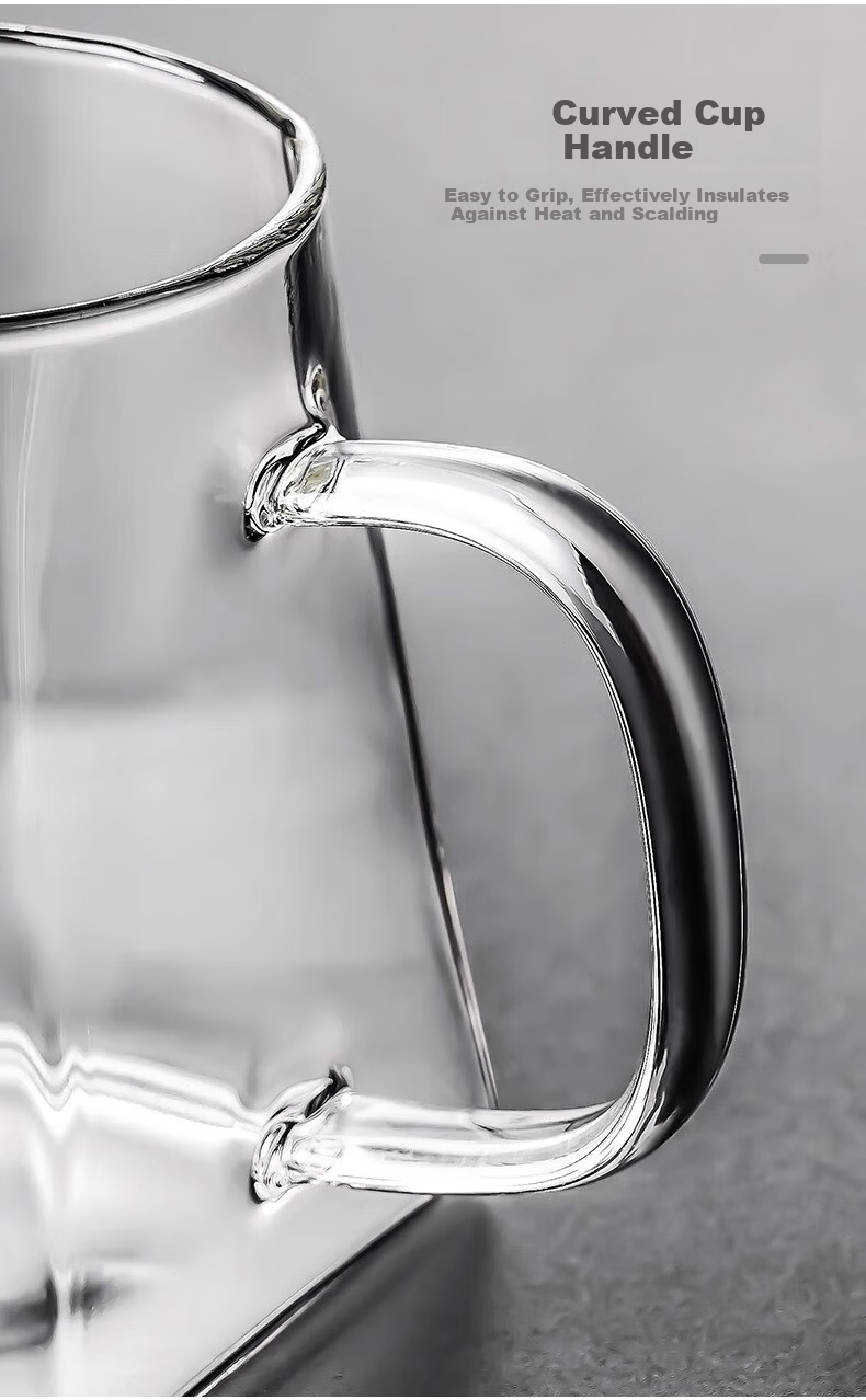 Glass Fair Cup with Tea Strainer Filter Gongdao Cup Tea Set Accessory Kung Fu Tea Cup 14