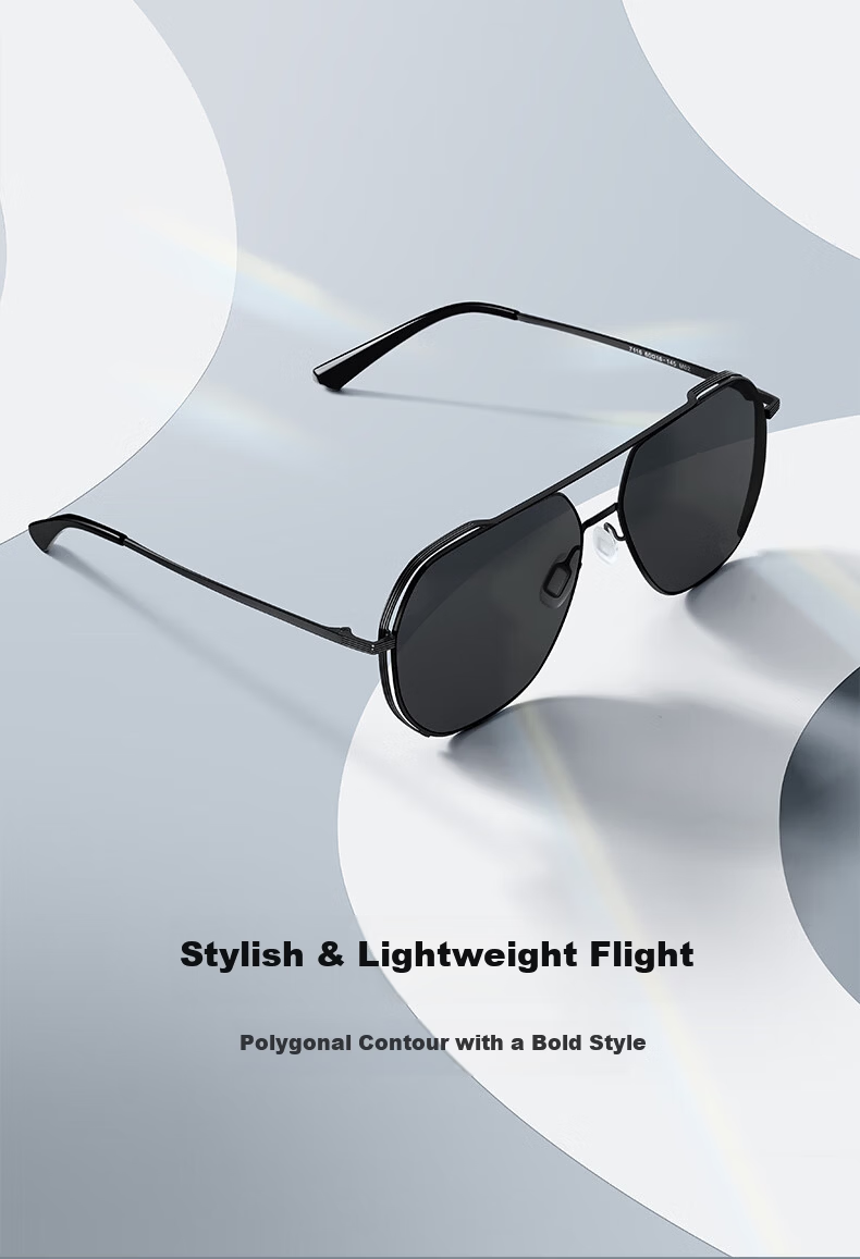 HLA Night Vision Glasses, Driving-Specific Sunglasses for Men, Day And Night Dual-Use, Photochromic Polarized Sunglasses, Night Driving Anti-Glare 4