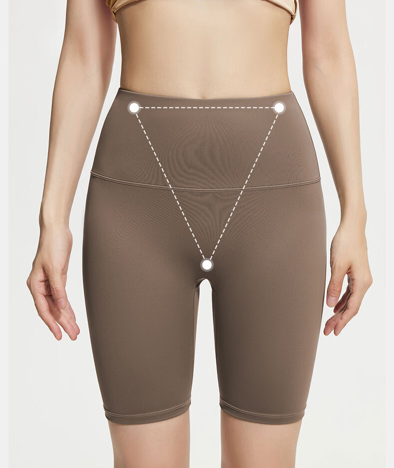 MINISO Women's Yoga Shorts Sports Shorts Five-Point Pants Spring Summer Running Shark Pants Pilates Yoga Fitness Pants 5
