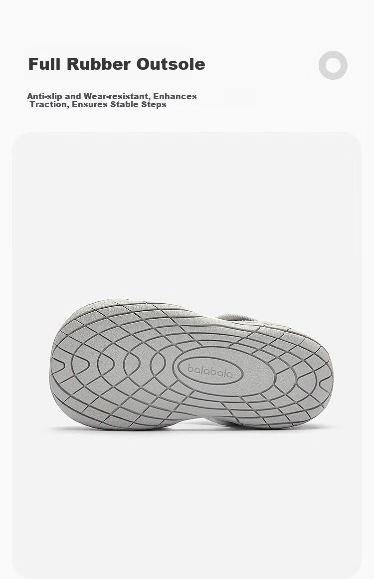 BALABALA Children's Steady Shoes, Boys And Girls Sandals, 2026 Summer New Color-Block Functional Shoes, Kids' Shoes, Children's Shoes with Mesh, Sports Shoes 13