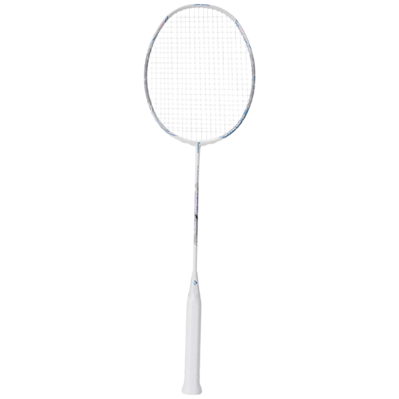 KUMPOO AK-7 Second Generation Badminton Racket Full Carbon Ultra-Light Xunfeng Professional Training Competition Offensive Racket 4U White