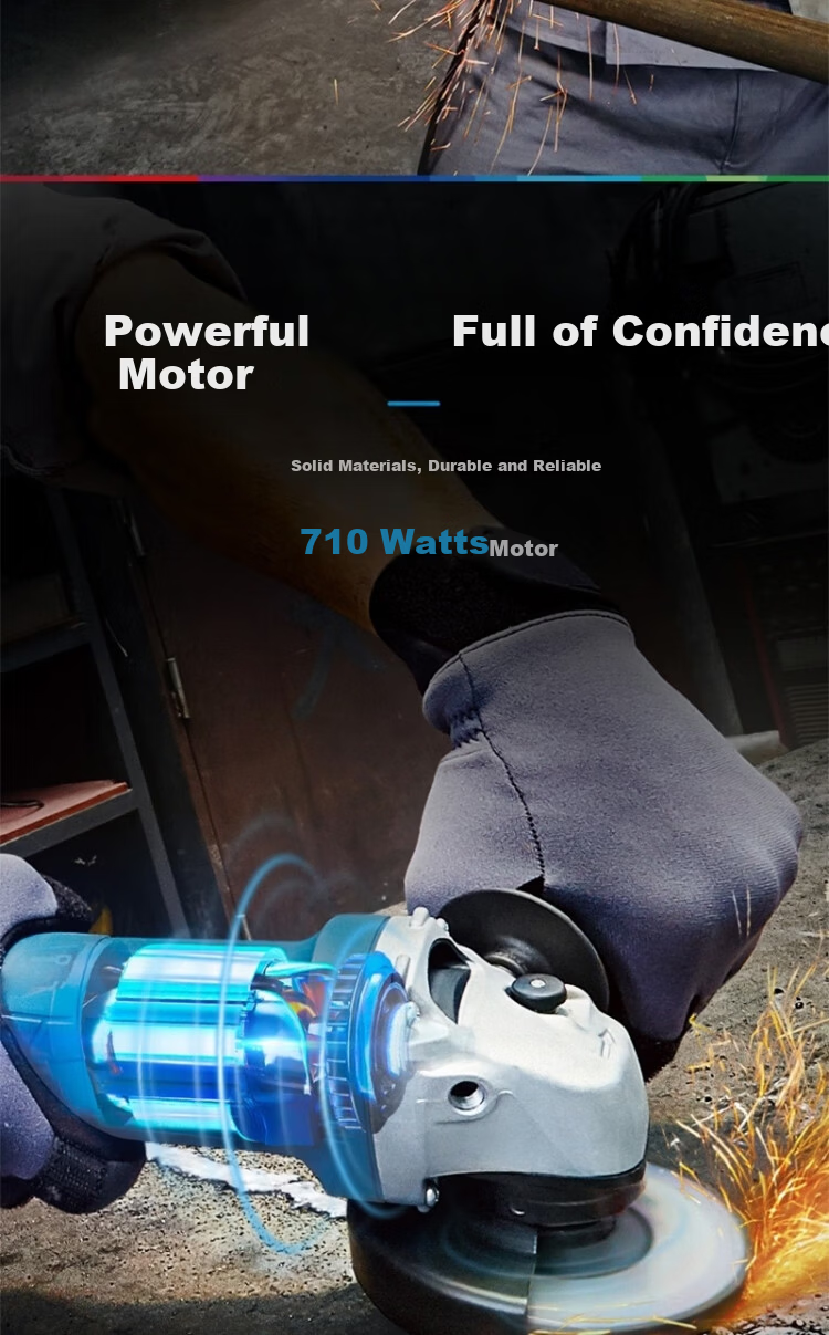 BOSCH 710W Small Grinder 100mm GWS 700 Angle Grinder 2