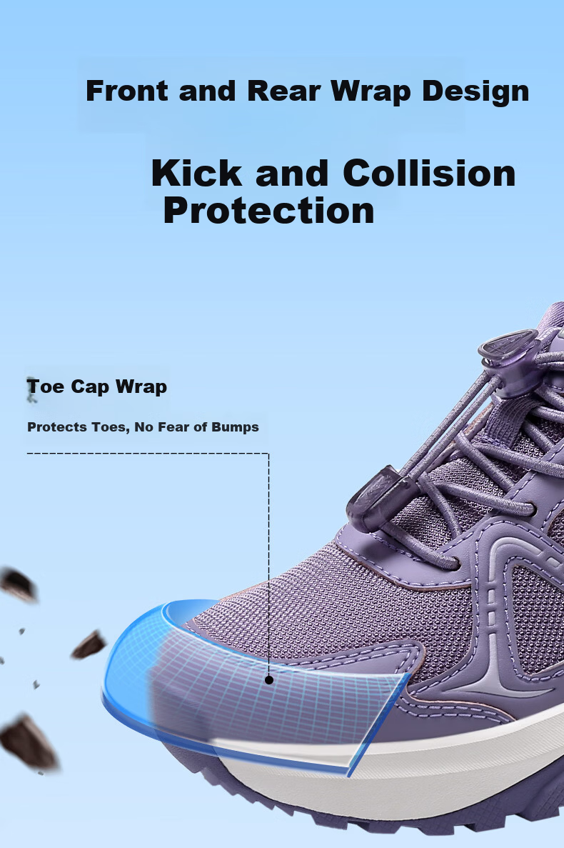 Zulijian Elderly Spring Summer Breathable Walking Sports Shoes Casual Outdoor Non-slip Shoes 26156004J Black/Silver Men 40 14