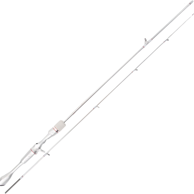 FishingFans Silver Trout Mahou Micro Lure Rod Stream Casting Fishing Rod Beginner Long Cast 1.8m UL Gun Handle Rod