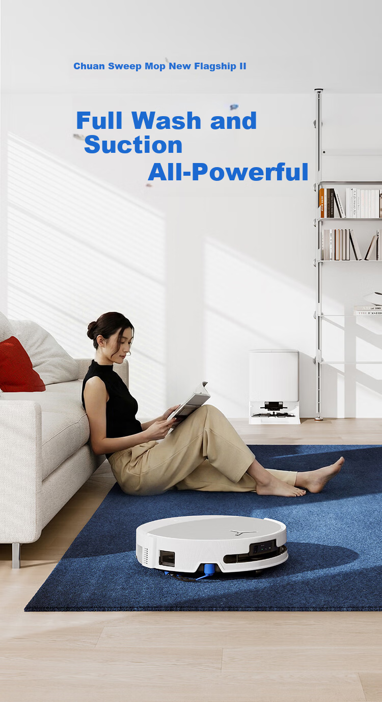 Ecovacs T90 PRO Robot Vacuum Cleaner - New Release, 4-in-1 Vacuum, Mop, Wash, Dry with Automatic Cleaning, Dust Collection, Hot Water Mop Washing, Hot Air Drying, Drum Water Washing, and Water Supply  9