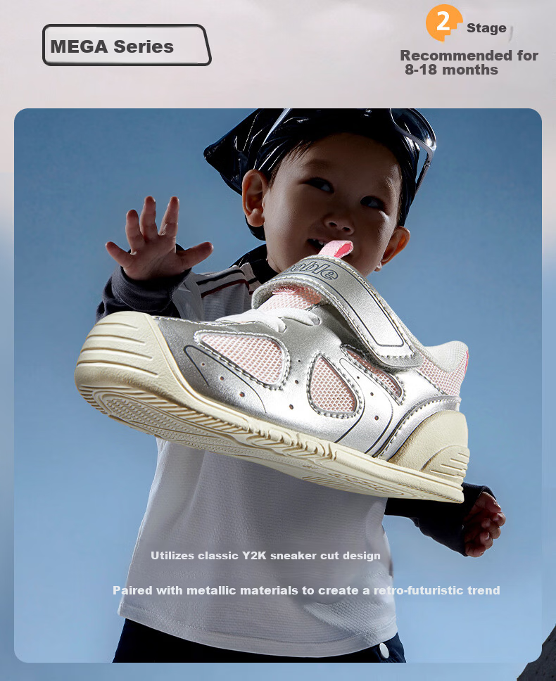 Ginoble Children's First Walking Shoes 2026 Summer Breathable Sandals 0-1 Year Old Baby Boys and Girls Shoes GB2573 White 3