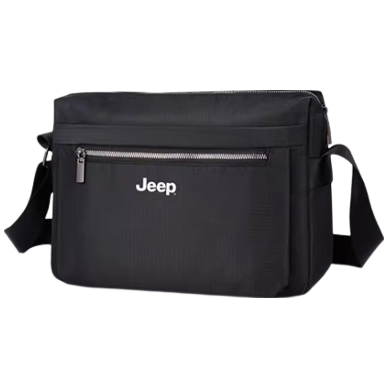 JEEP Crossbody Bag for Men, Shoulder Bag for Middle-Aged And Elderly, Phone Pouch, Fashionable Commuter Bag, Large Capacity, Water-Resistant Travel Handbag