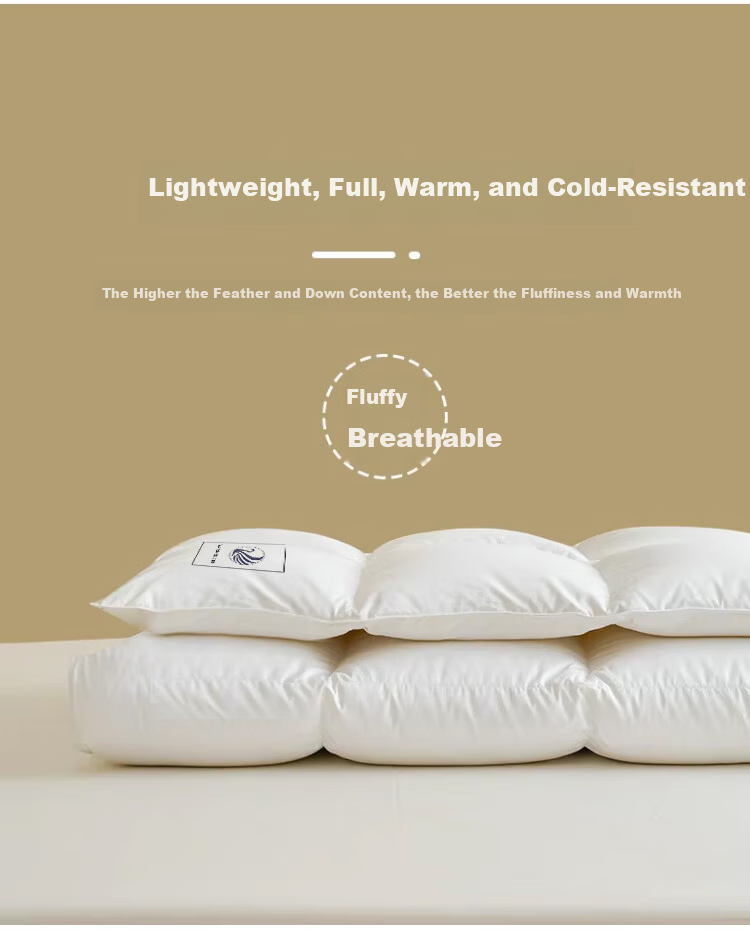 MUJI Class A 100% White Goose Down Comforter Autumn and Winter Quilt Core 220*240cm【Fill 2000g】 4