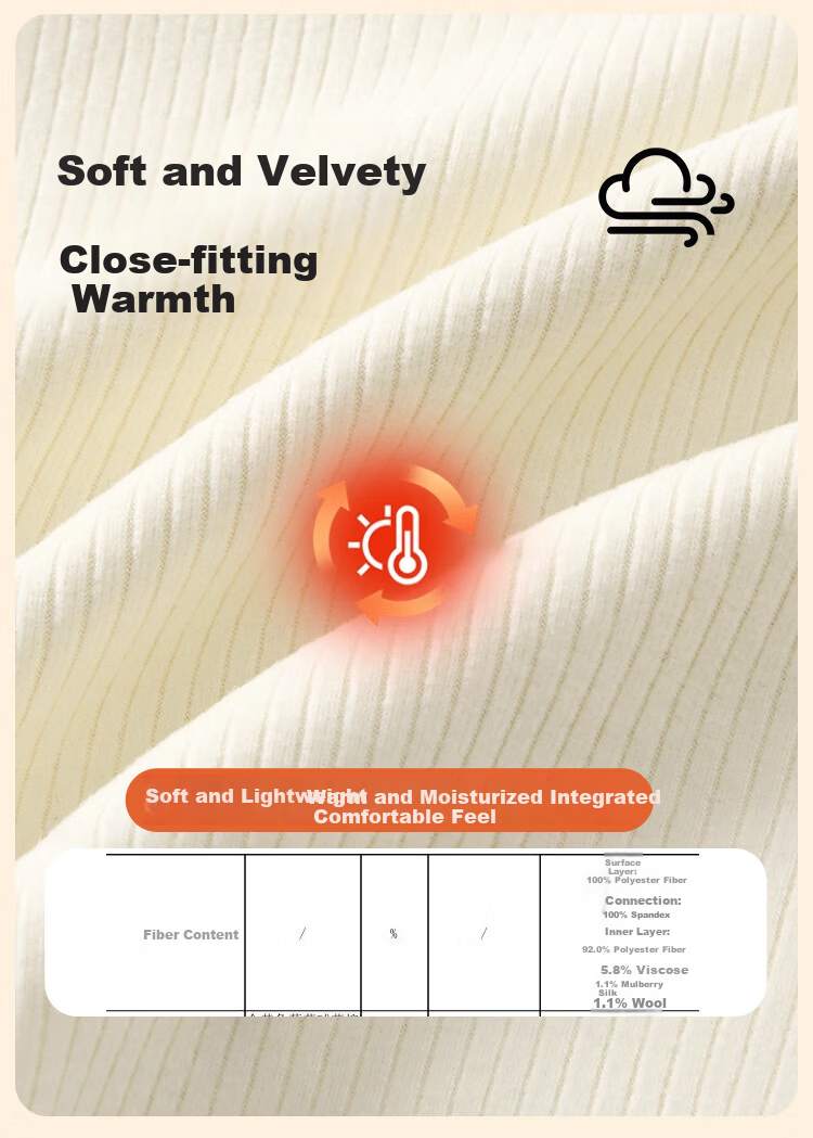 Langsha Women's Thermal Underwear with Chest Pad Autumn Winter Heating Cashmere Silk Seamless 10A Antibacterial Thickened Lace V-Neck Base Shirt 11