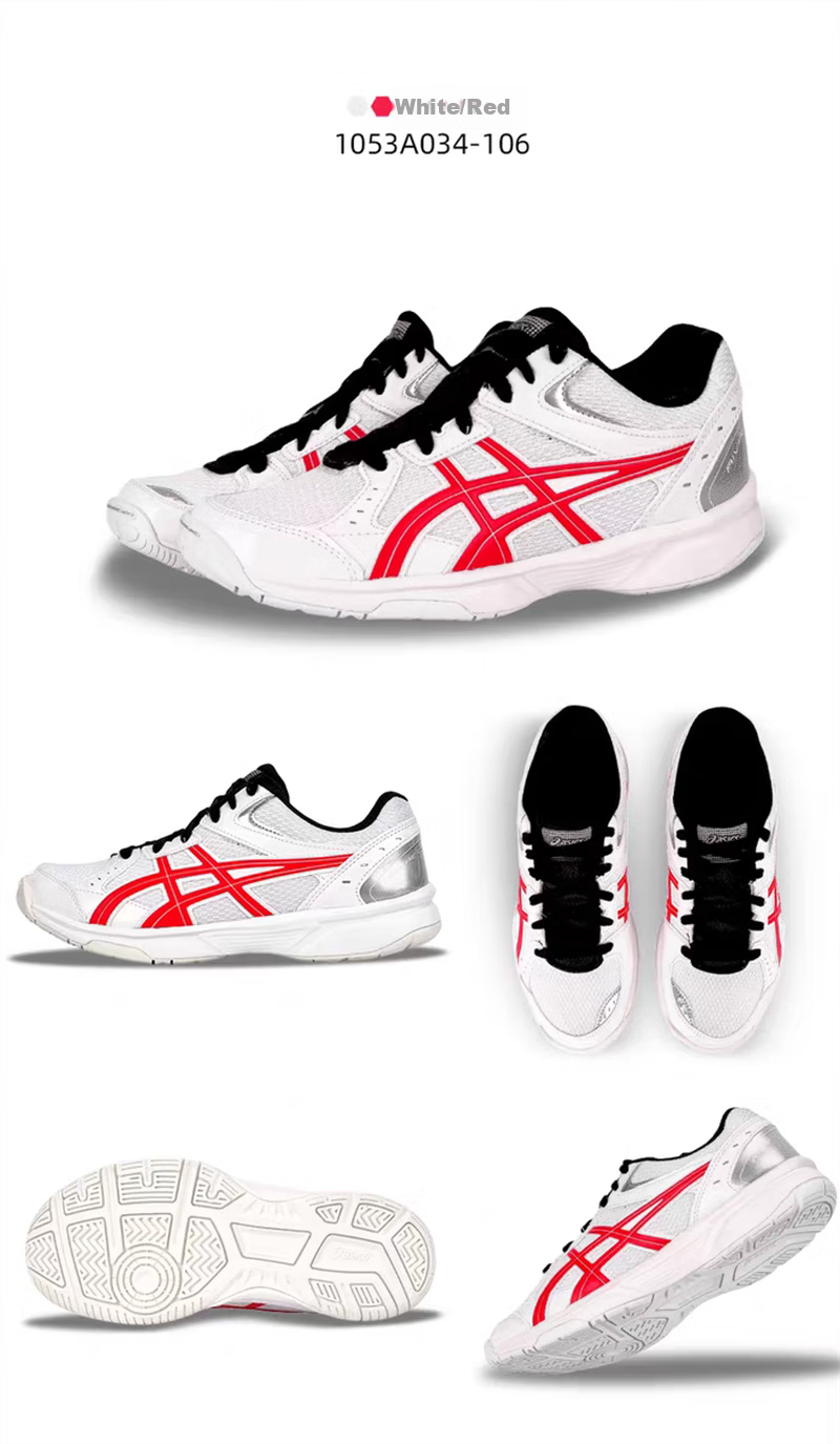 ASICS Table Tennis Badminton Indoor Shoes Unisex Zhulv 1053A034-103 Size 39 3