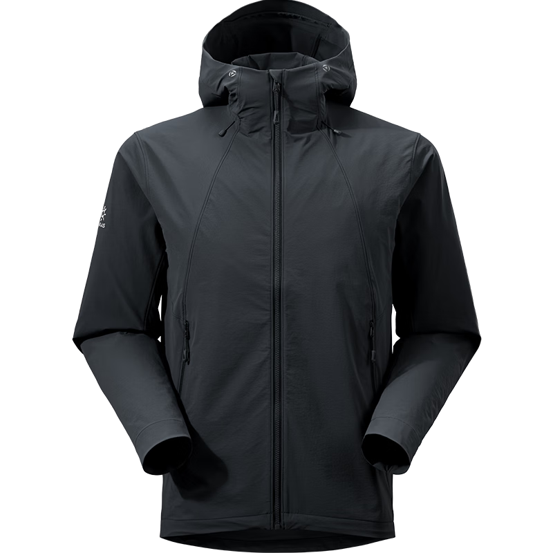 KAILAS Men's Hooded Jacket Water-Repellent Breathable Sun-Protective Outdoor Sports Hiking Quick-Dry Softshell Shirt