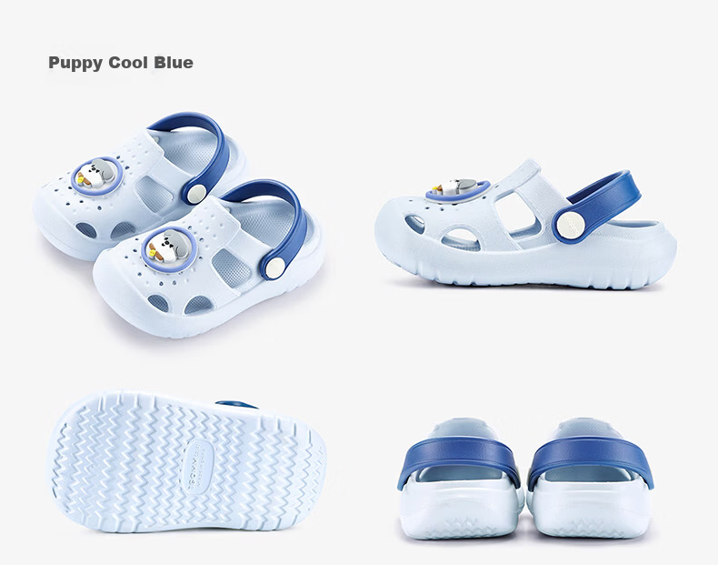 Balabala Kids Slippers Baby Outdoor Beach Shoes Cartoon Girls Soft Sole Hole Shoes Boys Girls Summer Toddler Sandals 9