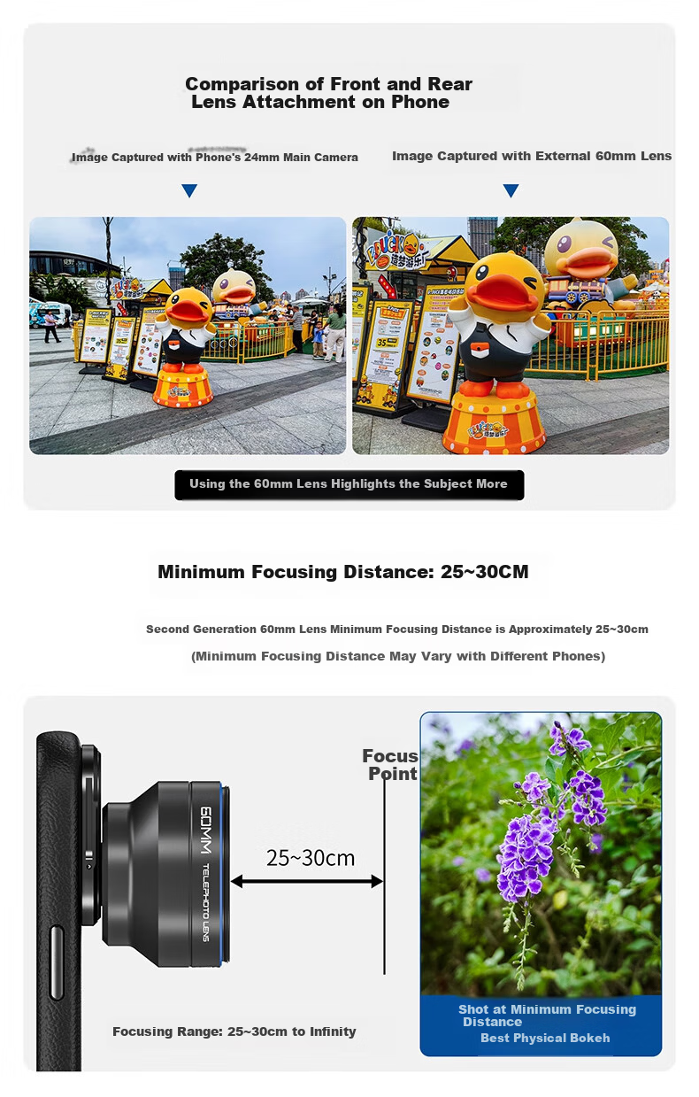 NEEWER Magnetic Stackable Modular Macro Lens for Mobile Phones (4PCS) 5