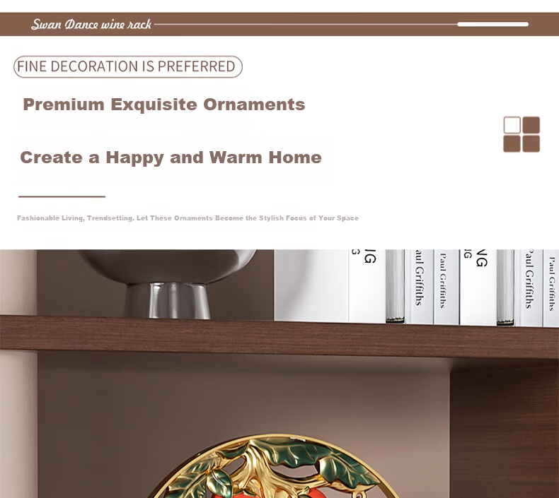 Heshengtang Auspicious Fortune Cat Treasure Bowl Ornament New Chinese Style Living Room Entrance Reception Opening Housewarming Gift Decoration 6