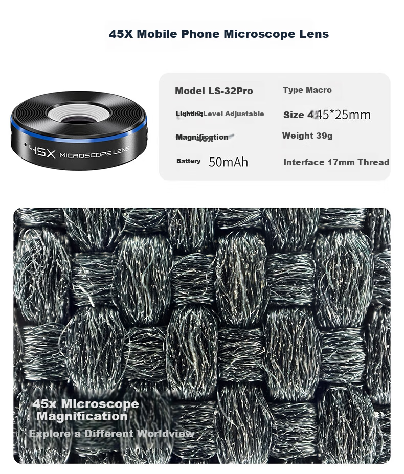 NEEWER Magnetic Stackable Modular Macro Lens for Mobile Phones (4PCS) 26