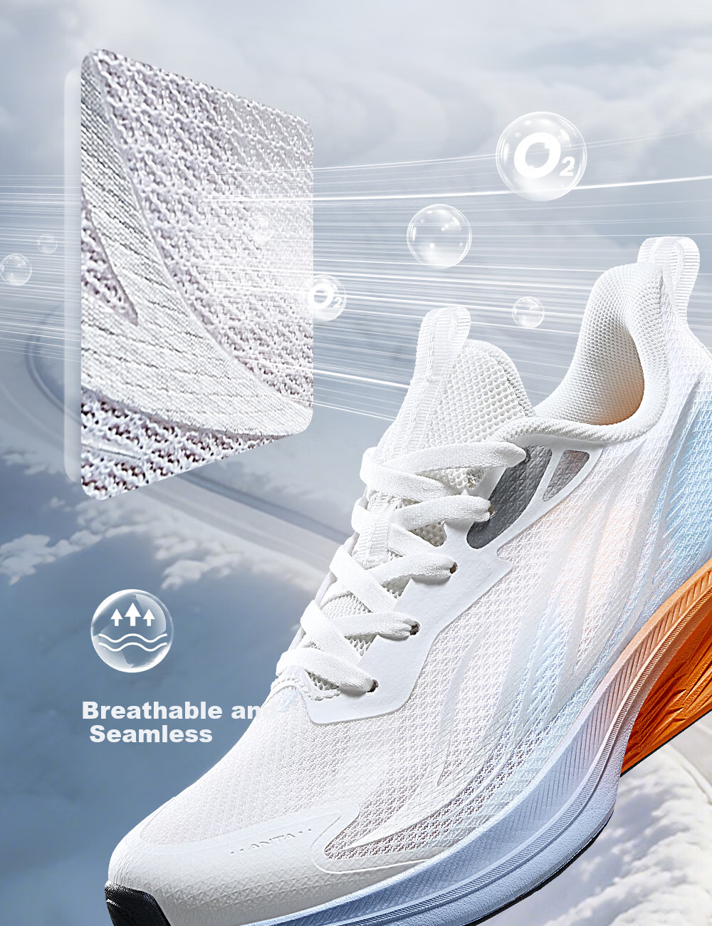 Anta Kids Sports Shoes Hydrogen Run 3 Running Shoes 2026 Summer Boys Breathable Student Running Shoes 312625516 9
