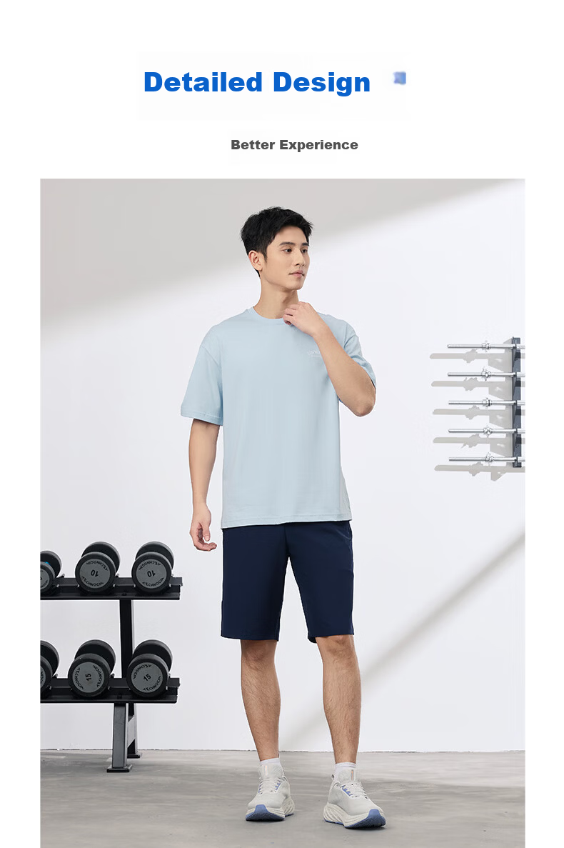 Jordan Men's Sports Short Sleeve T-Shirt 2026 Summer New Lightweight Comfortable Breathable Casual Cotton Tee 8