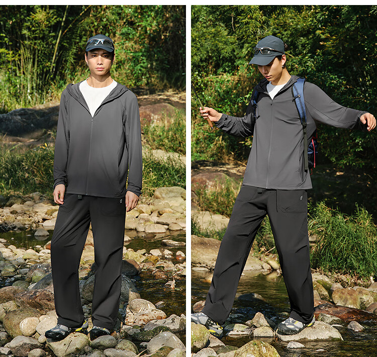 Semir Men's Summer Sun Protection Jacket | Knit Stretch Hooded Top 2026 Cool Breathable 109326108102 17