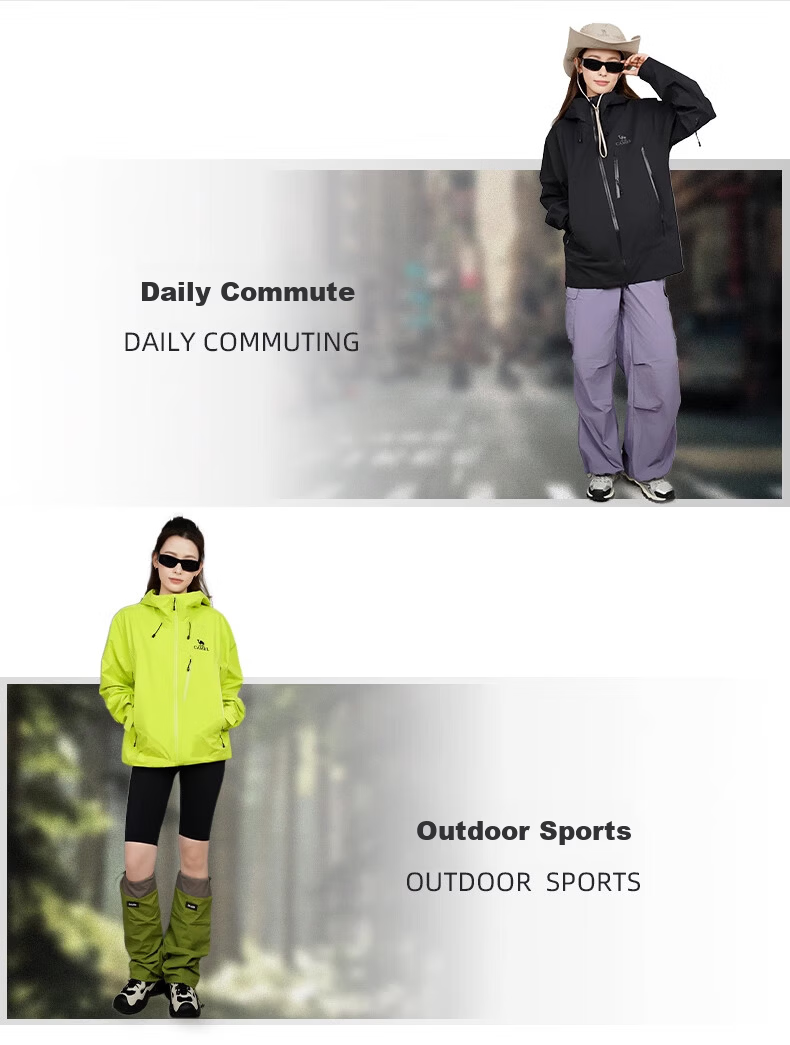 CAMEL [King Armor] Linyue Softshell Jacket Spring Summer New Professional Hard Shell Euro-Tech Windbreaker S 11