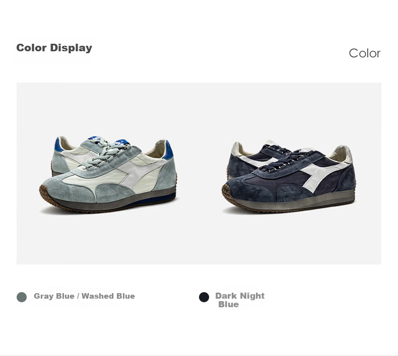 Diadora EQUIPE CANVAS SW EVO Men's Casual Sneakers Dark Night Blue Size 41 17