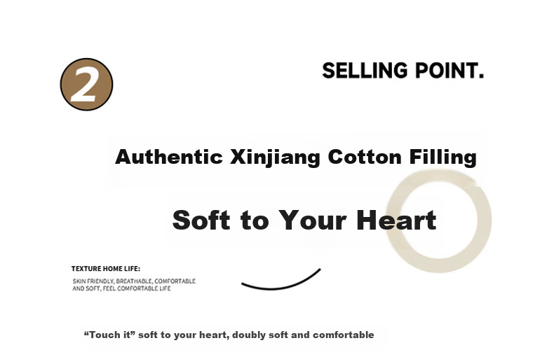 NanJiren Class A 100% Xinjiang Cotton Quilt Spring and Autumn Quilt Double Air Conditioning Quilt Winter Cotton Quilt 6 Jin 200*230cm 6