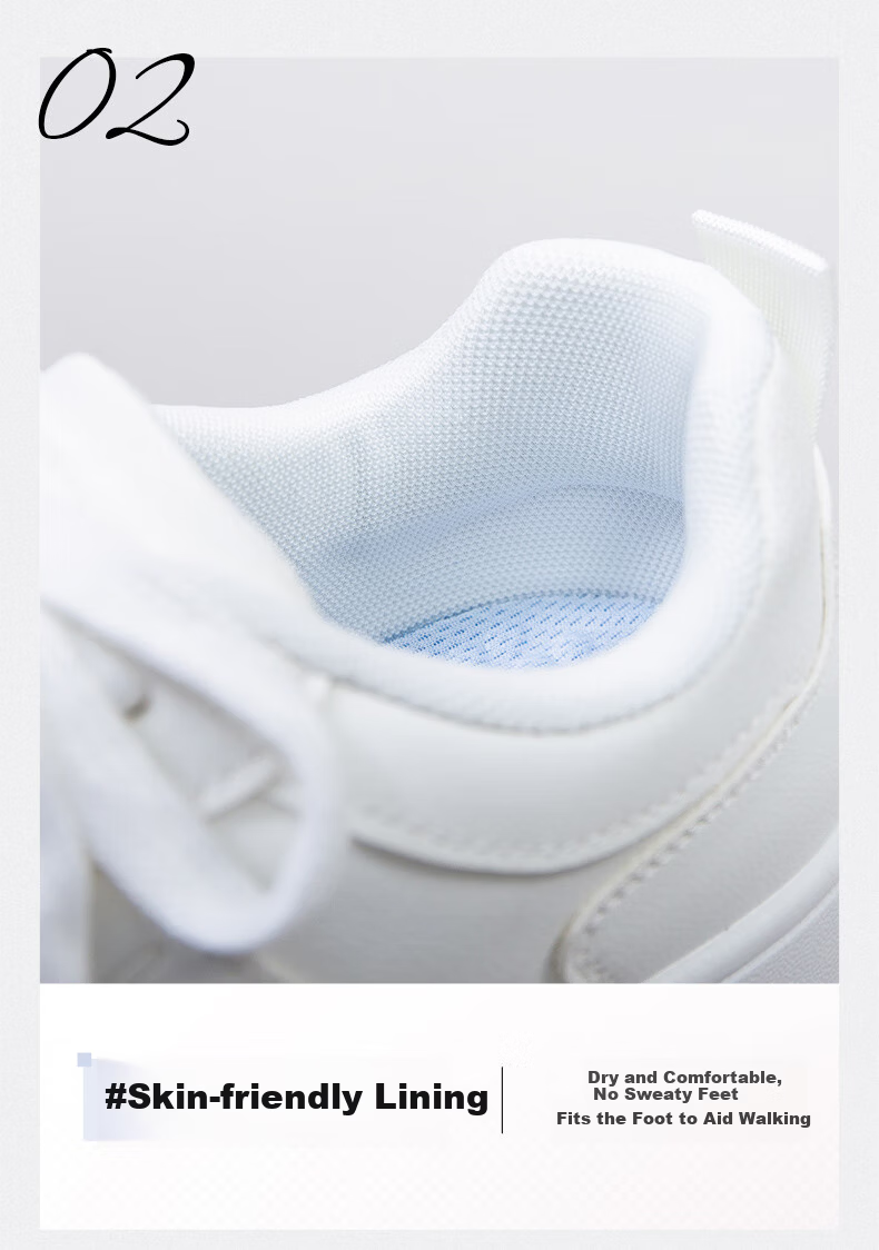 Warrior Official Women's Sneakers Summer New Versatile Student Lightweight White Shoes White 36 6