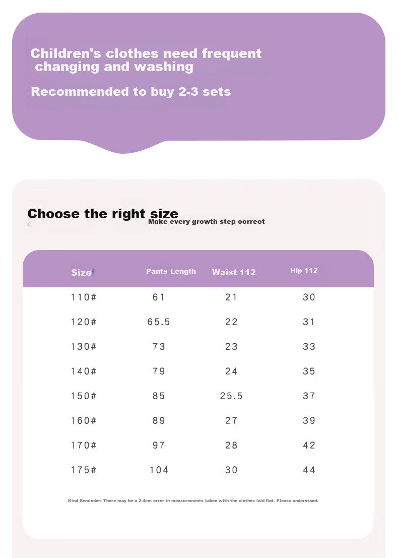 DEESHA Kids Thermal Leggings 2-Pack Girls Baby Autumn Winter Warm Cotton Underwear Pants Youth Pure Cotton Home Sleepwear 7