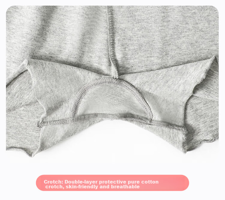 Dingguagua Girls' Anti-Exposure Safety Shorts Summer Solid Color 95% Cotton Baby Leggings Children's Boxer Briefs 14