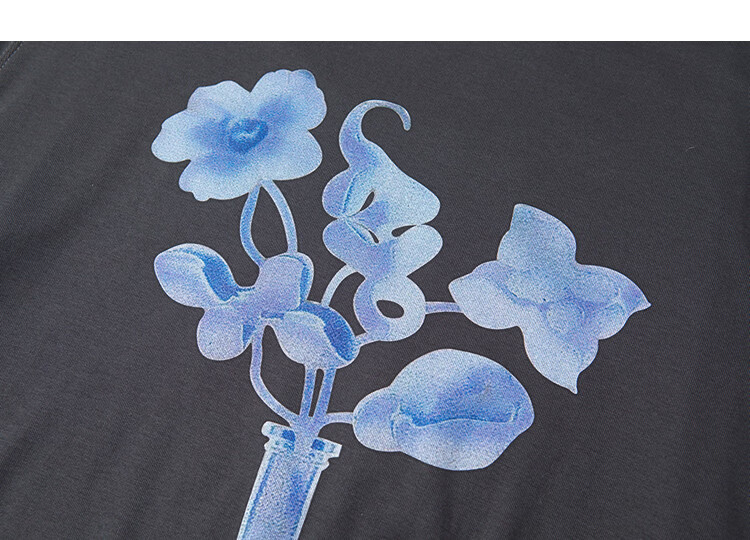 Demana Cloud Cotton Series Summer Design Fake Two-Piece Printed Loose Slimming A-Line Dress for Women Premium 13