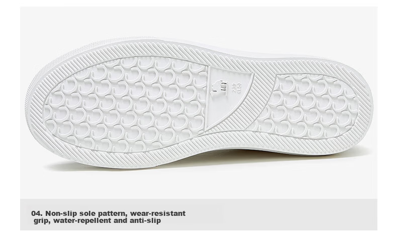 CAMEL Women's Minimalist Casual White Leather Flat Lace-up Sneakers L24S504610 White 40 16
