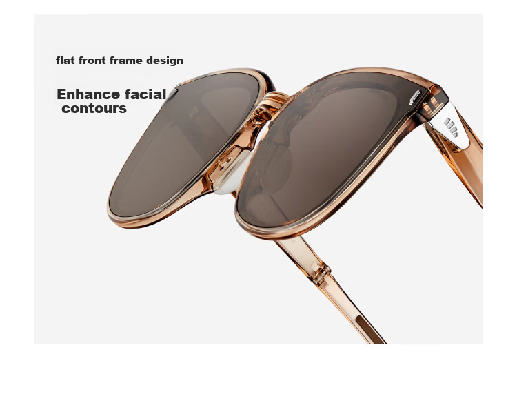 Beneunder Sunglasses Unisex UV Protection Cycling Driving Square Round Large Frame Outdoor FD020 17