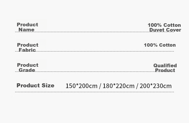 Grace Class A 100% Pure Cotton Duvet Cover, Single Piece, 7A Antibacterial All-Cotton Student Quilt Cover, Double Bed Comforter, Qinghe, 200*230cm 16