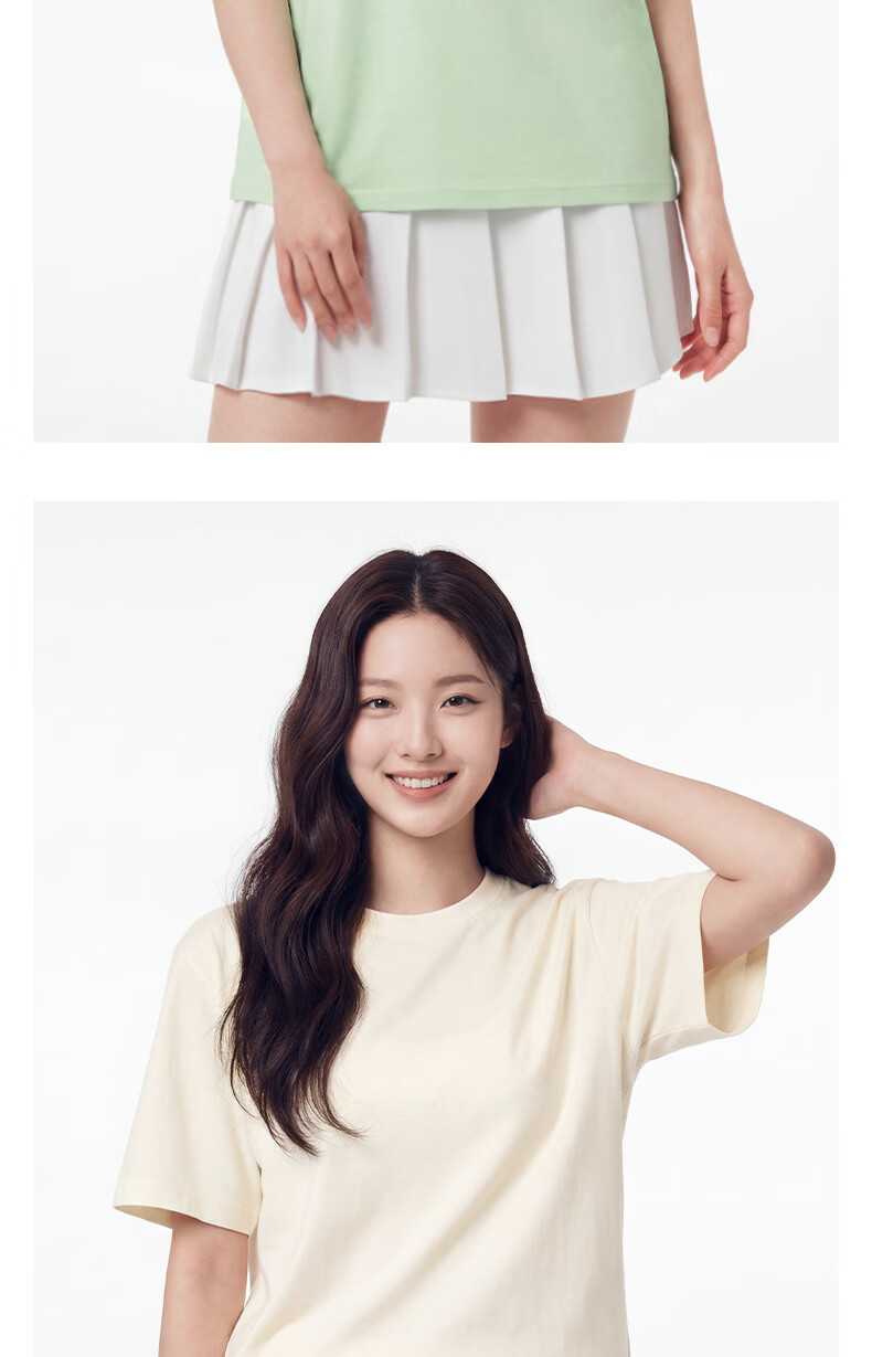 Urban Beauty Pure Cotton T-Shirt Short Sleeve Women Fashion High-End 2026 New Summer Plus Size Korean Style Casual Top 25