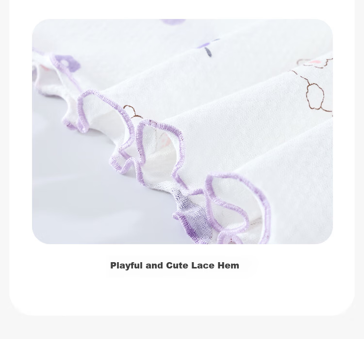 Yiershuang Children's Nightgown Girls Summer Homewear Cotton Cool Air-Conditioned Dress for Older Kids and Teens 7
