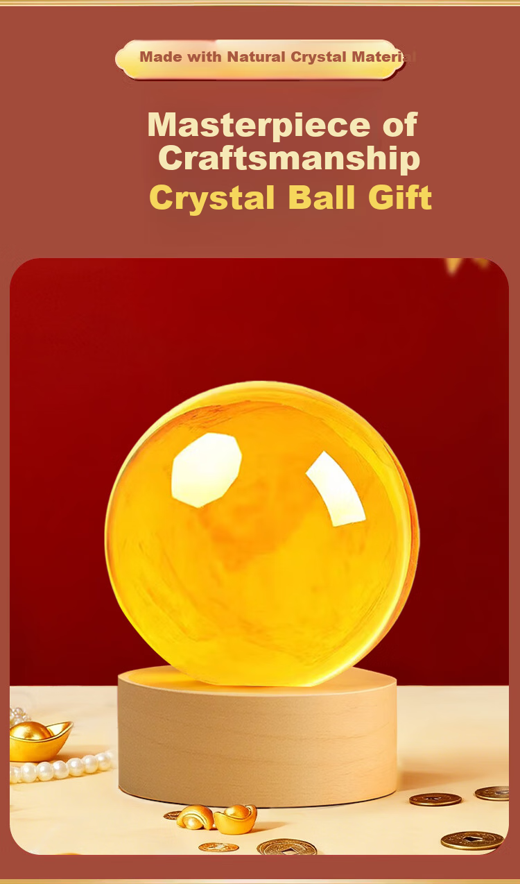 Bin Yue White Crystal Ball Ornament White Artificial Crystal Ball Glass Sphere Living Room Entryway Decoration White 10cm 5