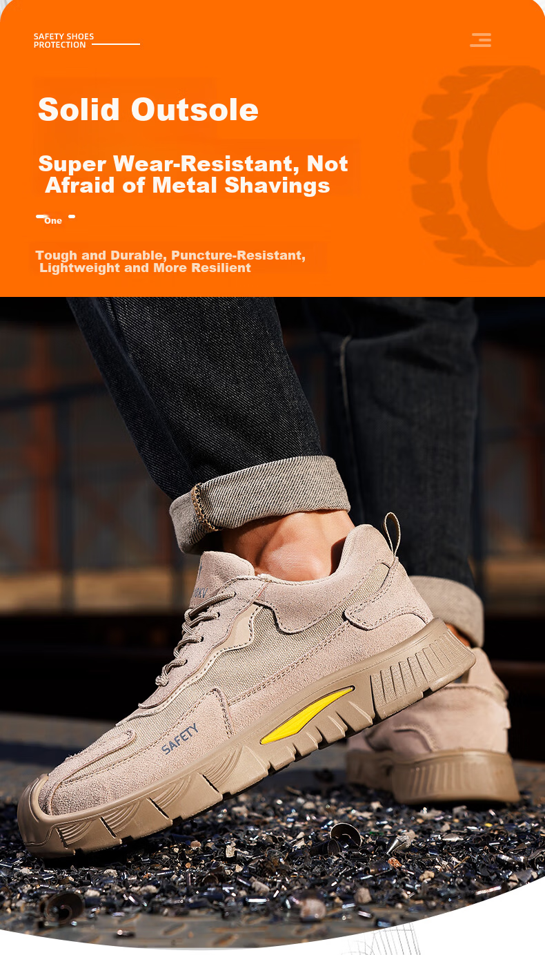 GUYISA Men's Breathable Insulated 10KV Electrician Safety Work Shoes Anti-Smash Anti-Puncture Lightweight Construction Site Shoes 0225S Size 42 6