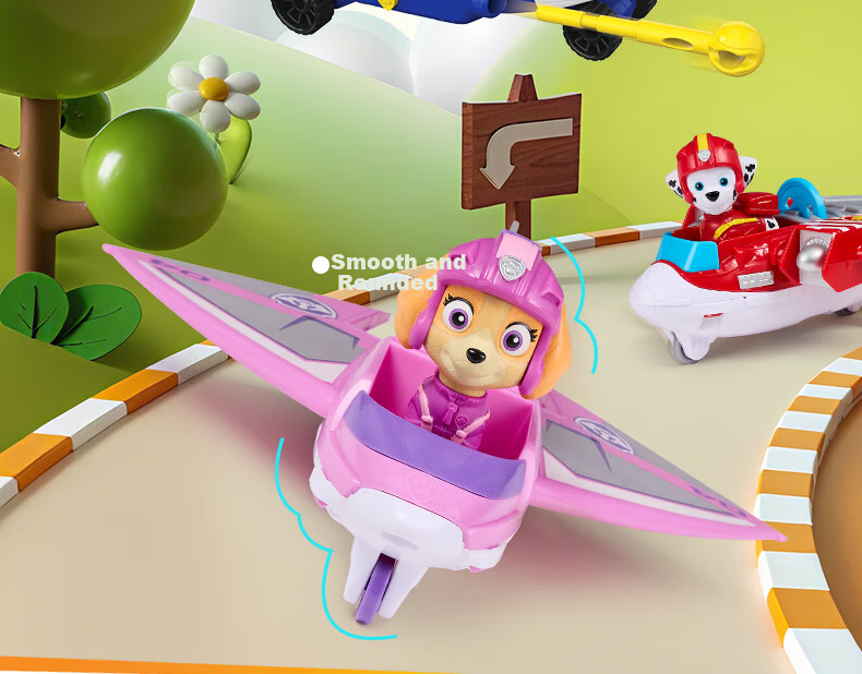 PAW PATROL Chase Rescue Airplane Toy Patrol Car for Boys and Girls Ages 3-6 Birthday Gift 8
