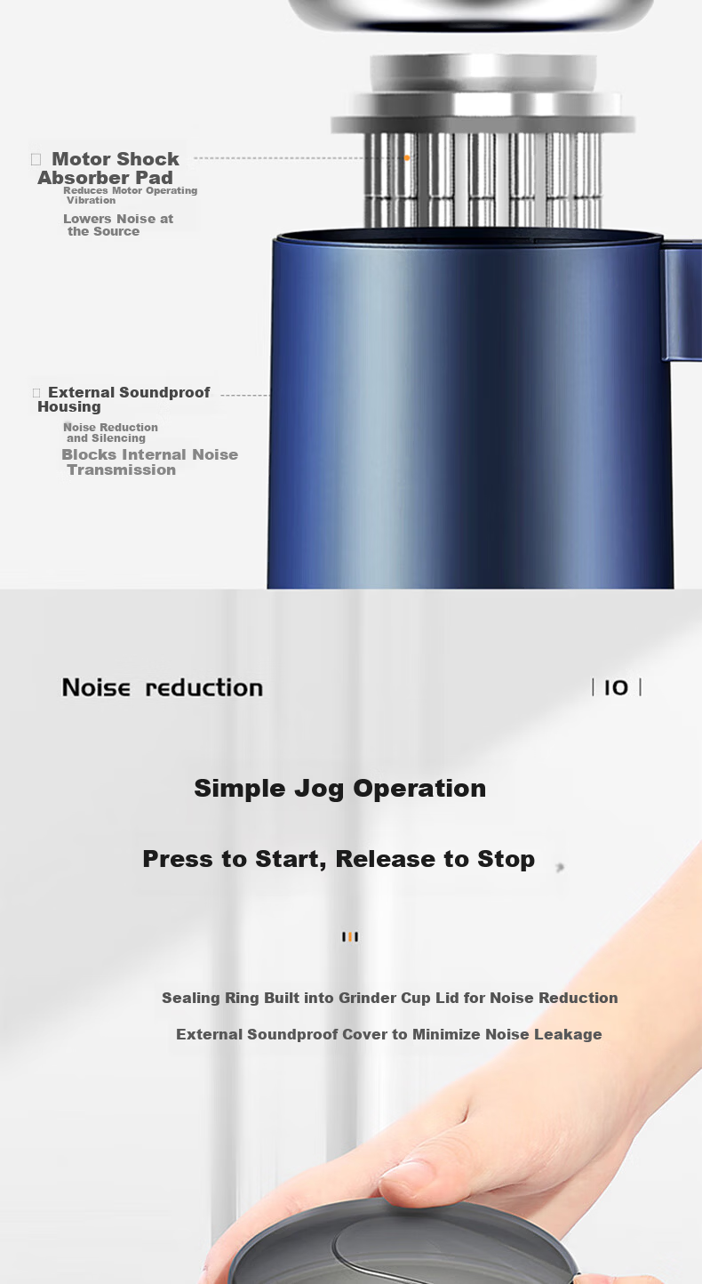 Jingmao Powder Grinder Ultra-Fine Grinding Machine Household Herbal Pulverizer Universal Electric Grain Crusher 10