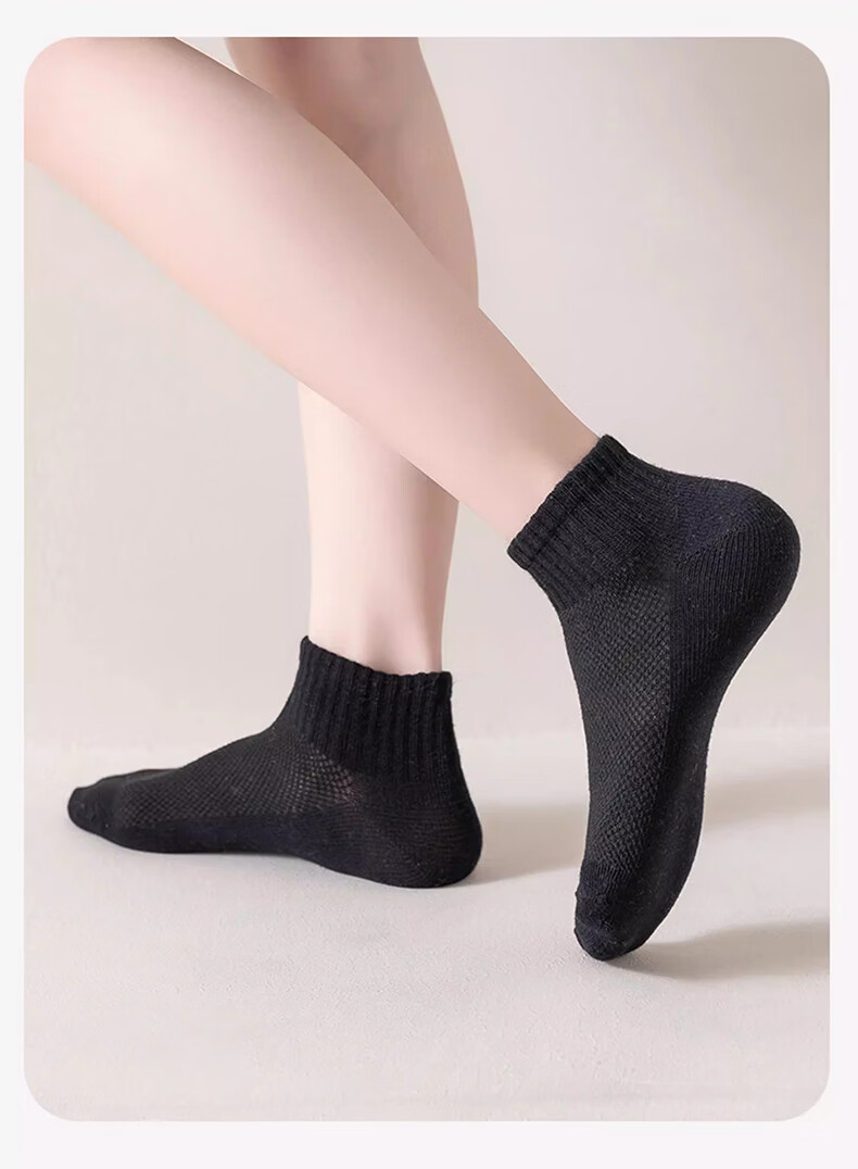 Langsha Children's White Socks Boys Girls Student White Thin Cotton Mid-Calf Socks for Spring and Autumn Summer 16
