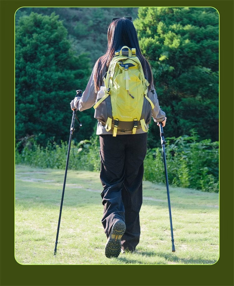 CAMEL Professional Outdoor Hiking Pole Ultra-Light Telescopic Folding Trekking Stick 174BABP672 Violet 15