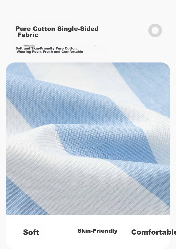 Balabala Kids Summer Shorts Boys Sleepwear Girls Pants Toddler Youth Cotton Soft Striped 2