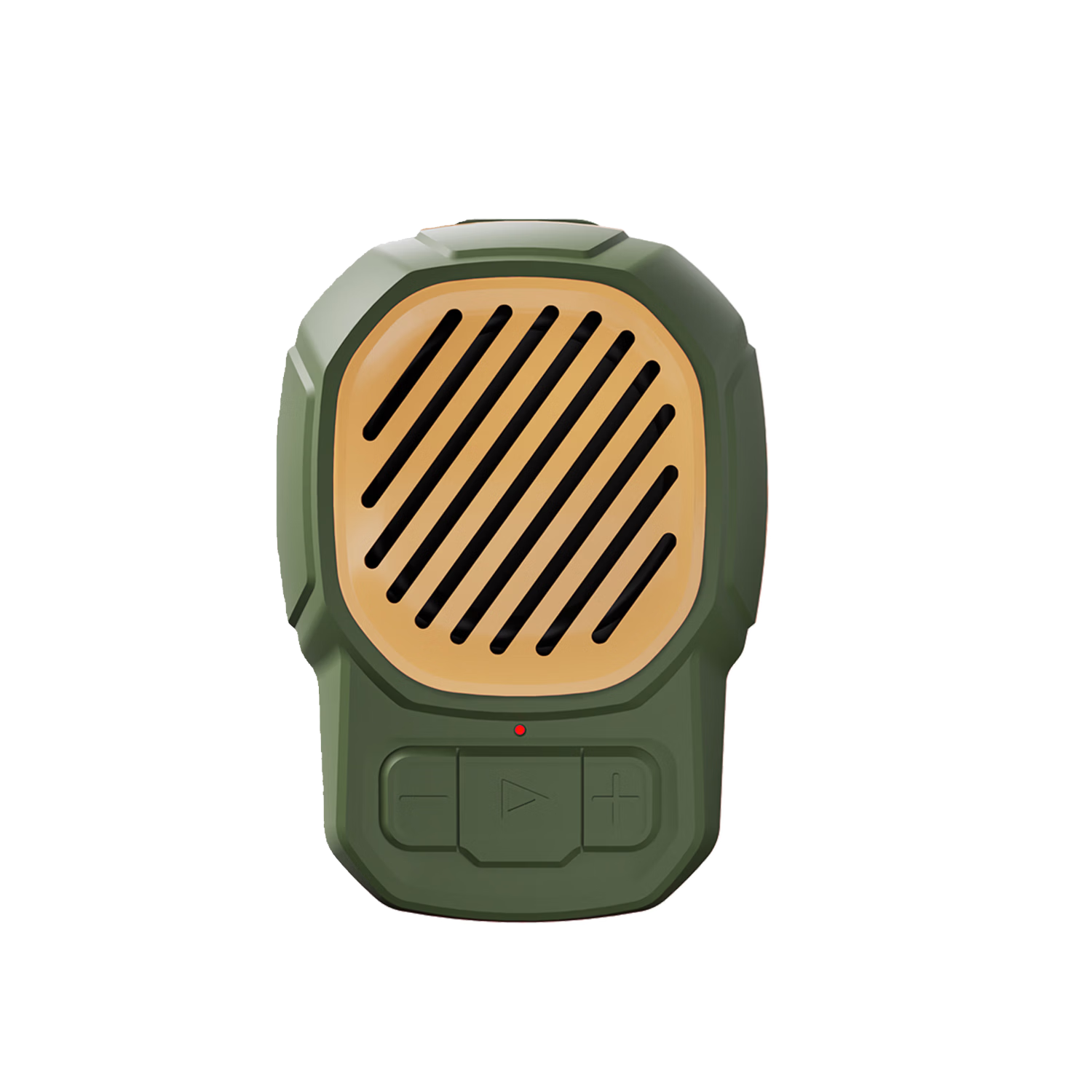 KuangXiang Wearable Bluetooth Speaker Waterproof Built-in Microphone Clip Mini Speaker Gift for Elders Men Women