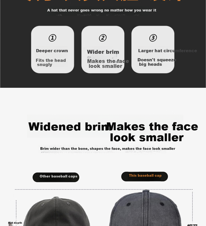 Red Dragonfly Men's Four-Season Sun Protection Baseball Cap Outdoor Casual Soft Top Duckbill Hat for Hiking and Fishing 5