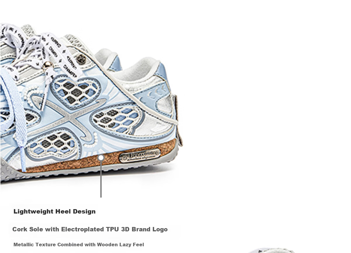 ON MAX 520 Gift Summer New Four-Leaf Clover Breathable Mesh Training Shoes Slip-On Casual Unisex Blue Size 42 14