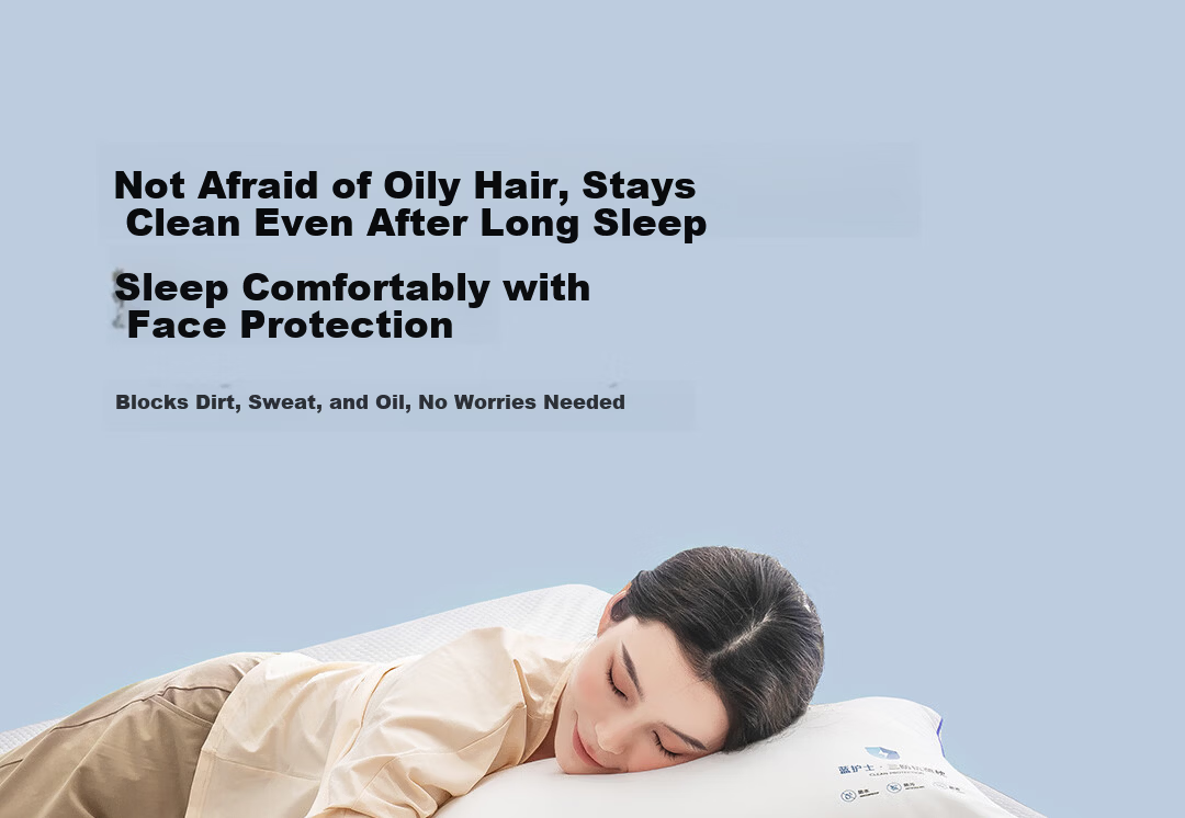 7A Grade Antibacterial and Anti-Mite A-Class Skin-Friendly White Pillow Core Oil-Proof Waterproof Stain-Resistant Adult Men's Pillow 14