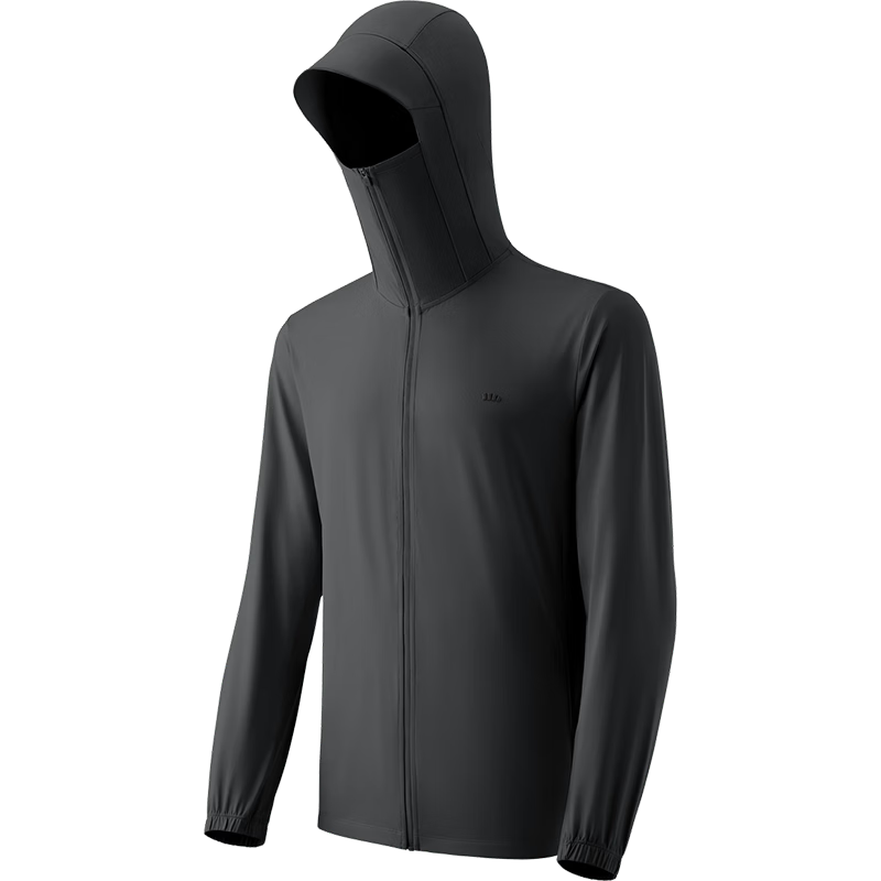 Beneunder Men's Lightweight Breathable Cooling UV Protection Sun Jacket AL936 Dusk Black S