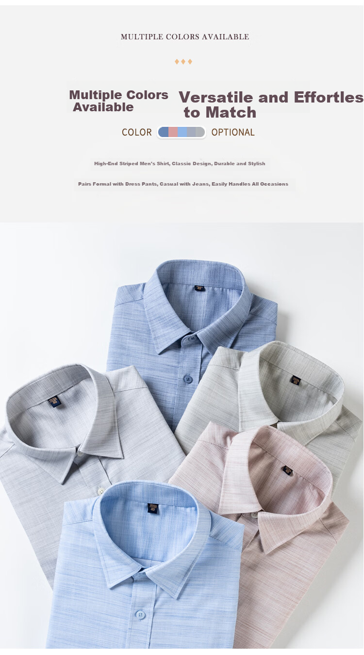 FIRS Linen Blend Long Sleeve Shirt Men New Casual Breathable Textured Cotton Linen Antibacterial Shirt 6